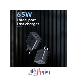 شارژر فیک سامسونگ Samsung EP-T6530 Trio توان 65 وات دو شاخه UK